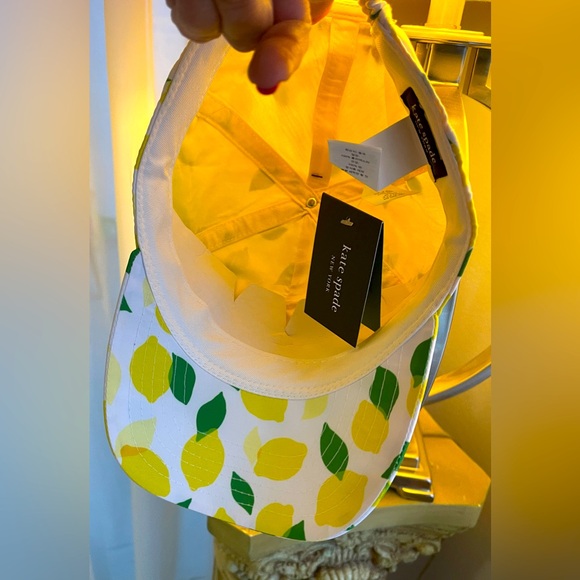 Kate Spade NEW W/tags Lemon Toss Baseball Hat